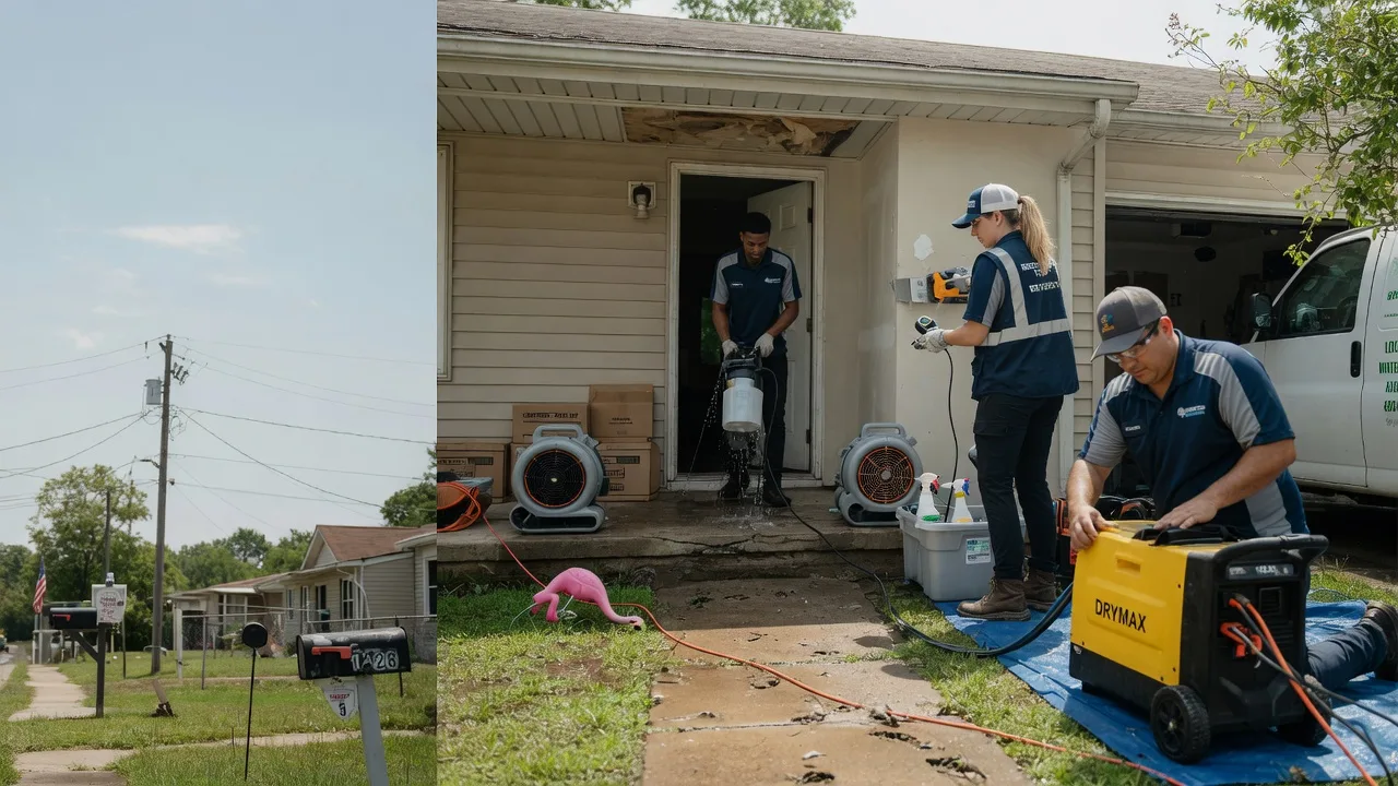 Storm Damage Water Removal in Hopkins, MO near me